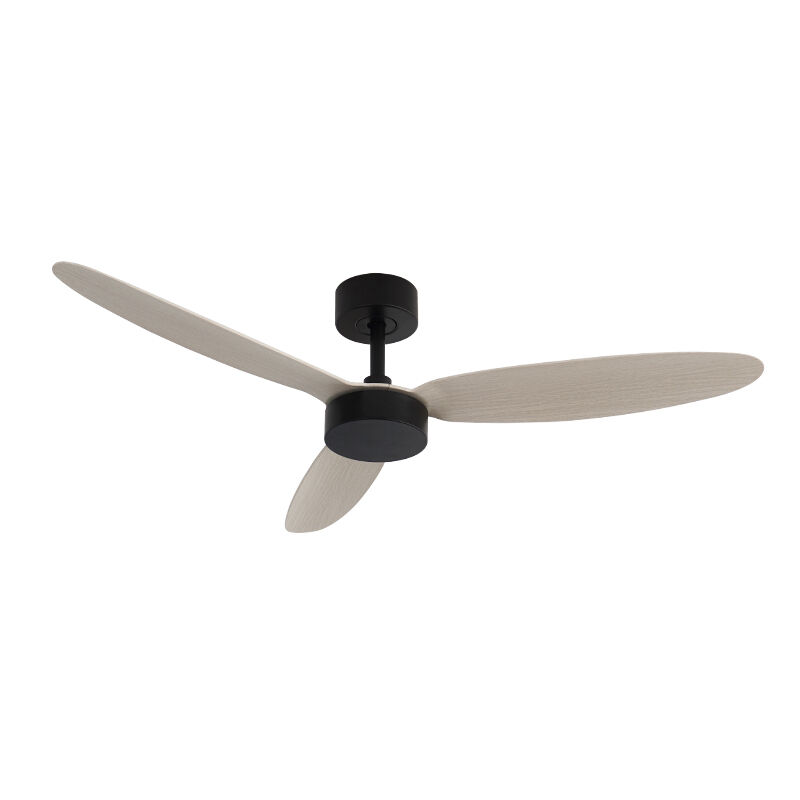 Minimalist 3-Blade Ultra-Quiet Plastic Ceiling Fan Energy-Efficient Motor, 6-Speed Remote, support smart device smartthings 