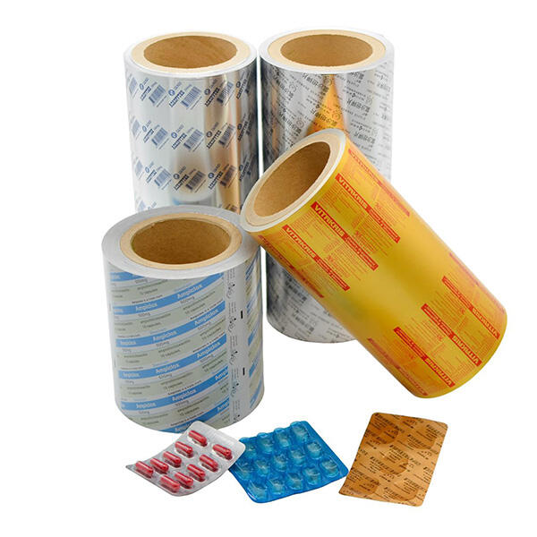 OP/AL/HSL Pharmaceutical Pills Medicine Packing Printed Aluminum Blister Foil Roll