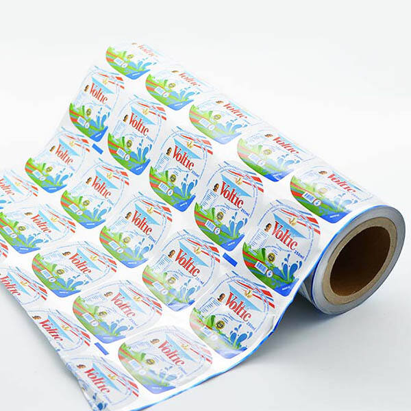 Jiangsu Hanlin Yogurt cover aluminum foil Seal cover custom printed food aluminum foil