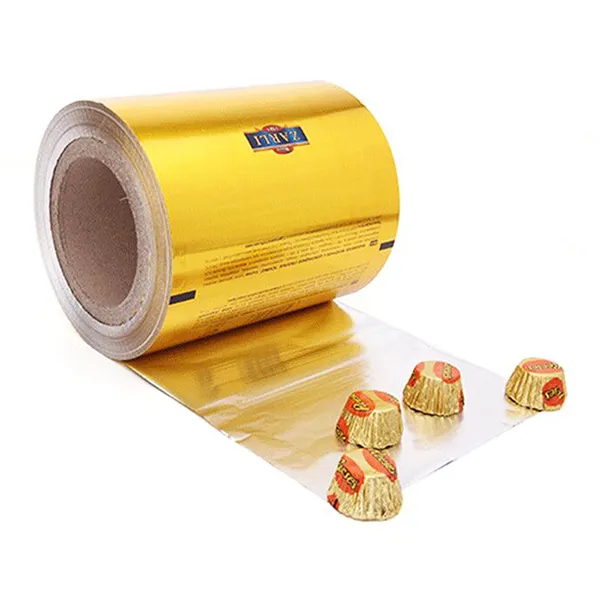 Custom Roll Size Chocolate Wrapping Foil Paper