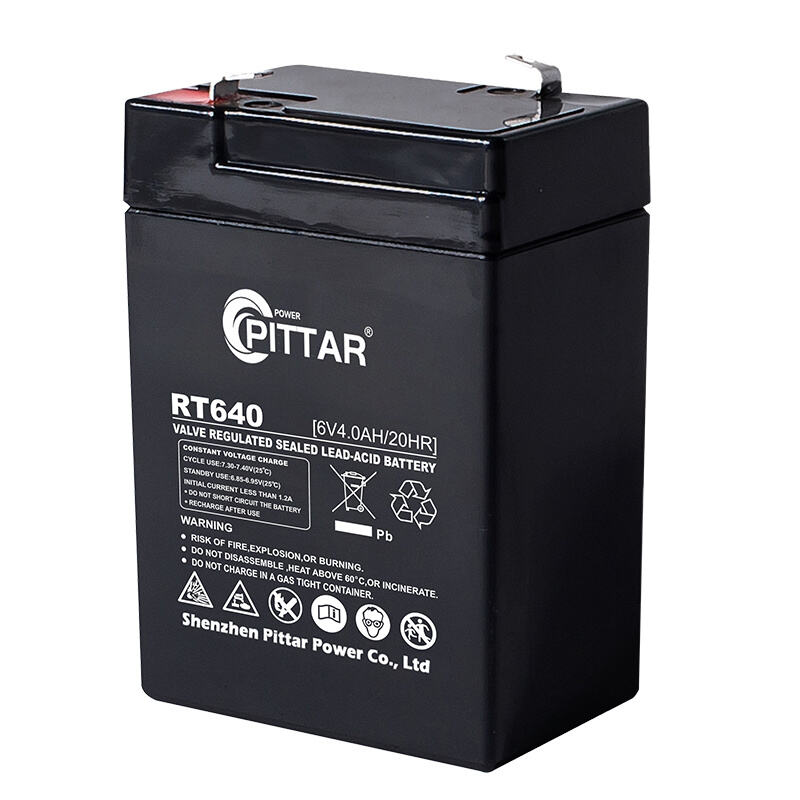 PITTAR RT Series 6V/12V General Purpose Valve Regulated Lead Acid (VRLA) Battery AGM Technology, 6~8Years Design Life, for UPS, Medical Equipment, Emergency Lighting & Security Systems