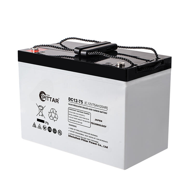 PITTAR DC-C Series Lead-Carbon Battery (12V & 2V, 75Ah to 3000Ah) for Deep Cycle Solar & Home Energy Storage