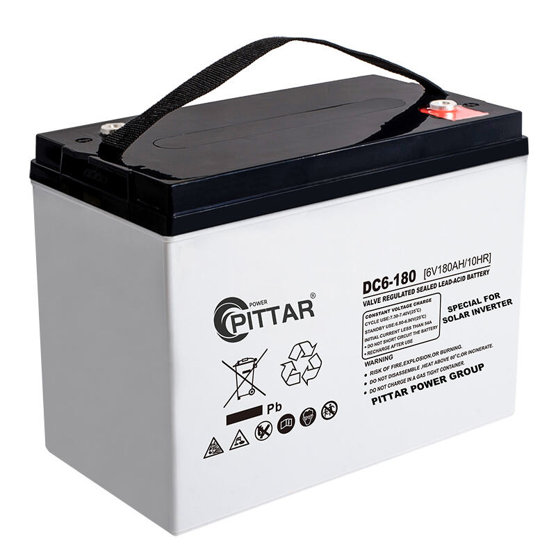 PITTAR DC Series Deep Cycle VRLA Battery 2V/6V/12V 26Ah-3000Ah for Solar Energy Storage, UPS, Telecom & Medical Equipment