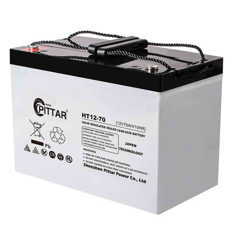 PITTAR HT Series 12V High Temperature VRLA Battery (70Ah-200Ah) – Long Life, AGM Technology, Standby & Cycle Use
