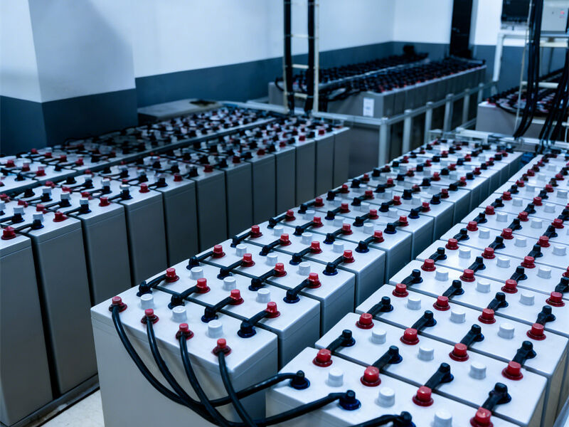 Specialized machine room for large lead-acid battery packs