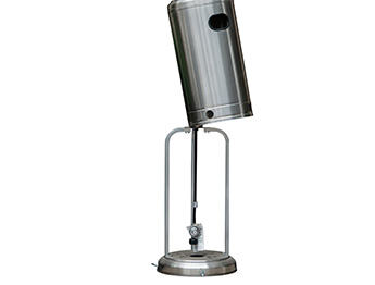 Lift tanking housing design  for gas bottle easy change