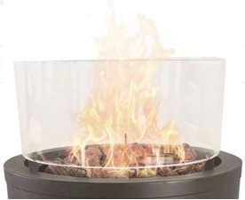 Heat resistant glass