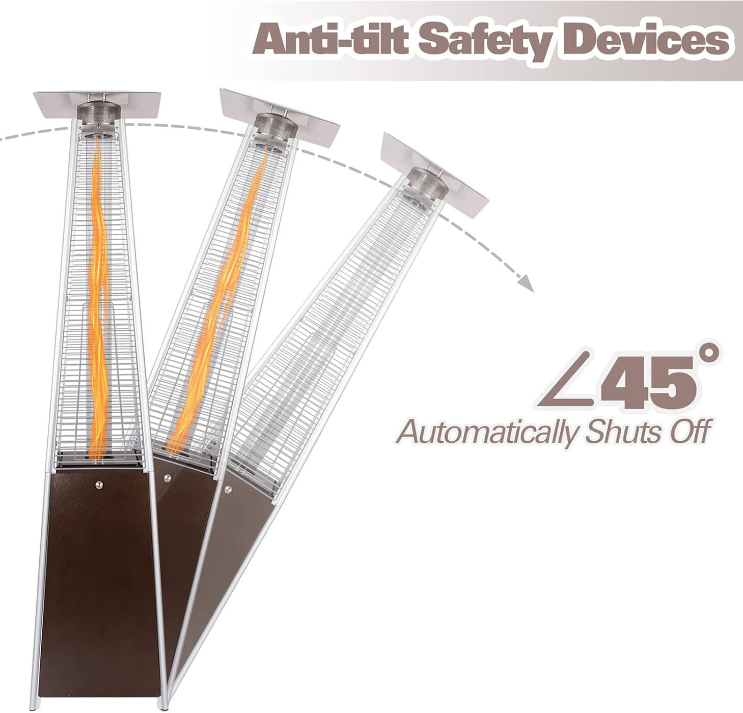 Pyramid Flame Heater details