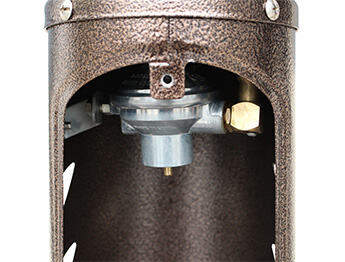 With automatic shut-off device, anti-tilt switch and ODS