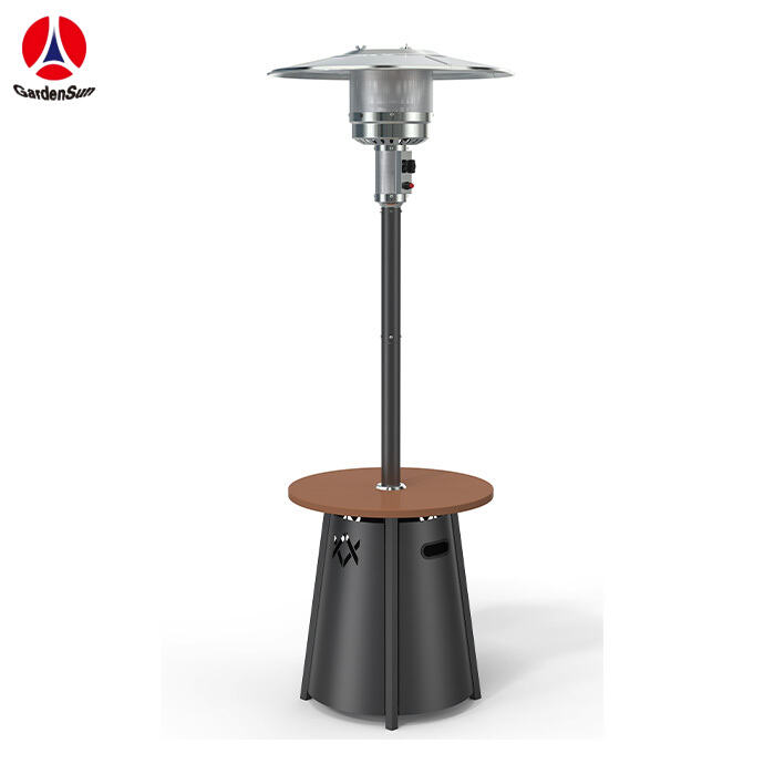 Commercial  stand up patio heater with biggest tray 