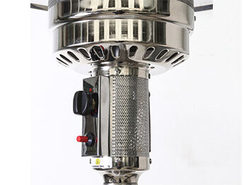 Piezo ignition and variable gas control valve