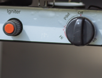 Pulse ignition and variable gas control valve