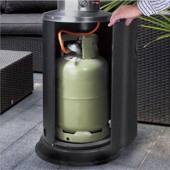 New design for easily replace gas tank