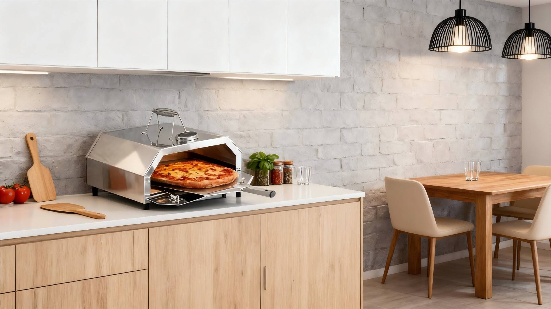 Mini Pizza Oven Box details