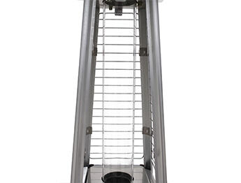 Clear quartz glass tube, With automatic shut-off device, anti-tilt switch and ODS