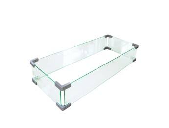 Opptional glass wind guard