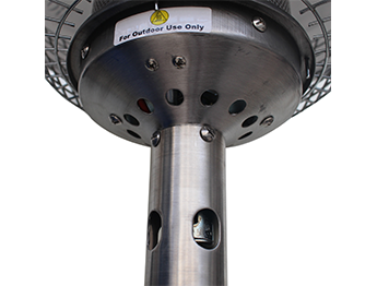 With automatic shut-off device, anti-tilt switch and ODS