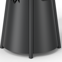 Commercial  stand up patio heater with biggest tray  factory