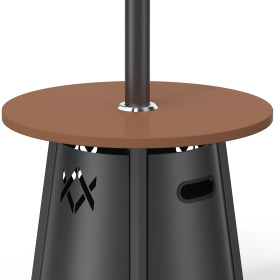 Commercial  stand up patio heater with biggest tray  factory