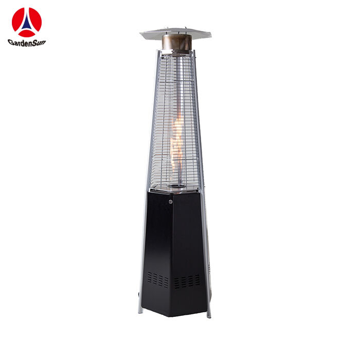 Hexagonal flame heater