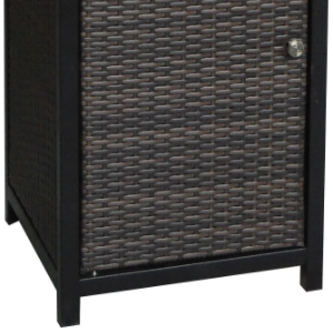 Square Wicker Gas Heater factory