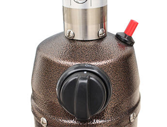 Piezo ignition and variable gas control  valve