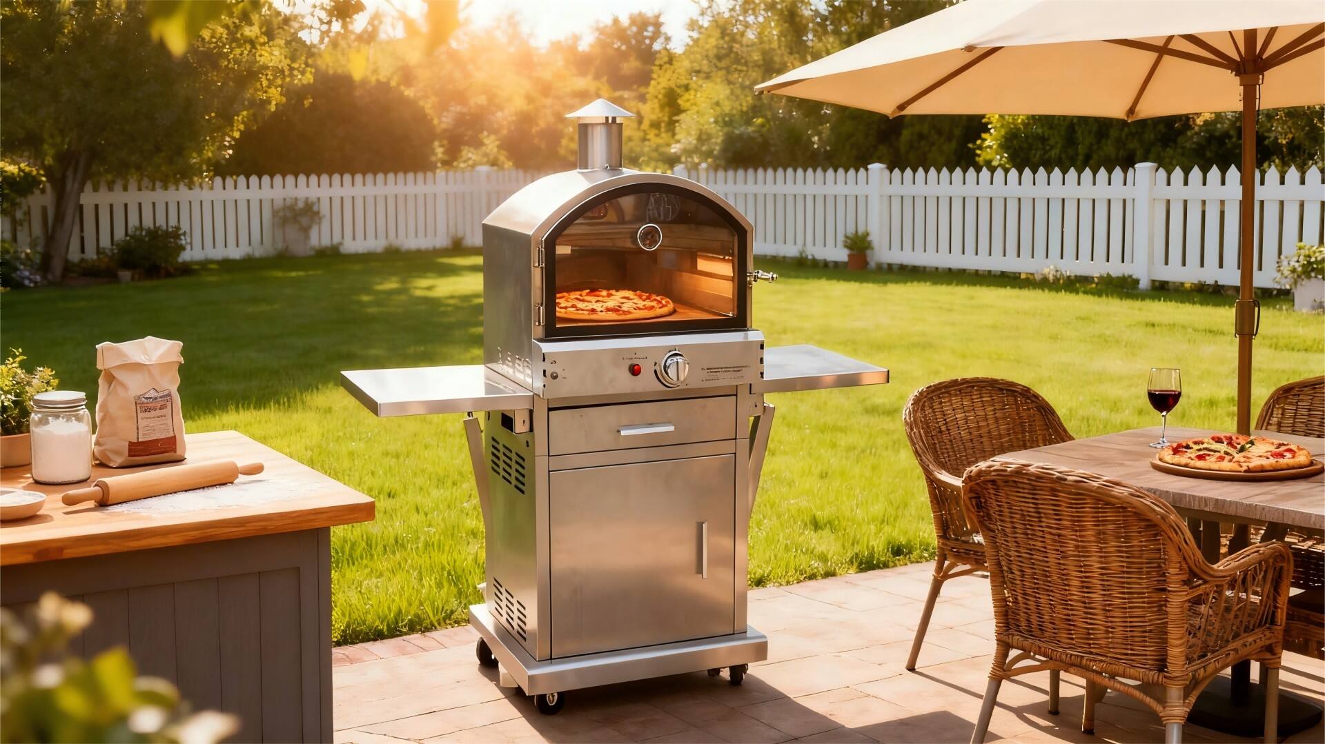 Three-in-One High-End Luxury Pizza Oven supplier