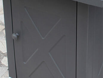 Gross shape of door and side panels for faddish design