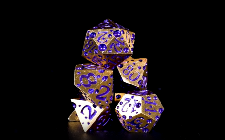 Set di Dadi in Metallo