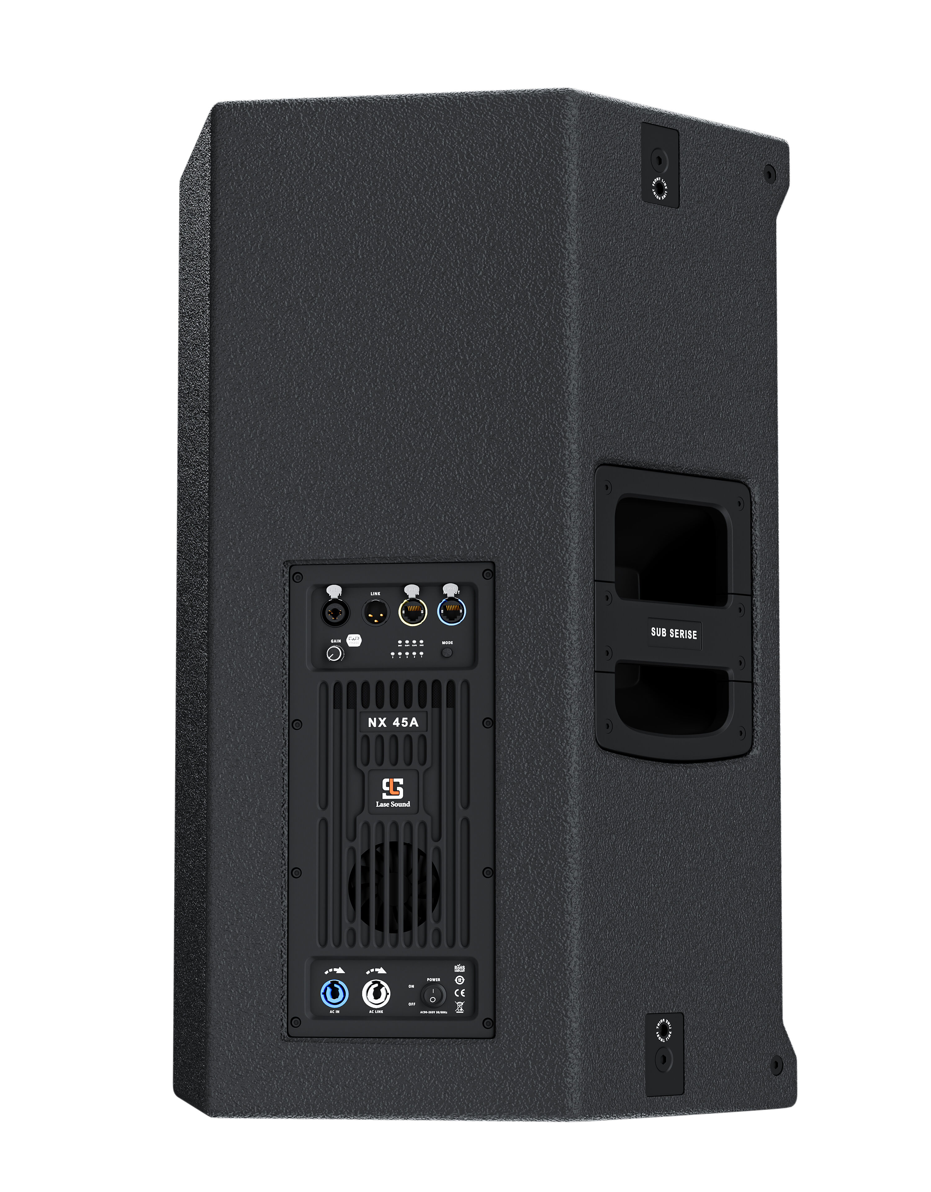 LANX45-A 1000W Neodymium Power Full-Range Professional Audio System Subwoofer Speaker Passive Active Indoor and Outdoor Audio Event