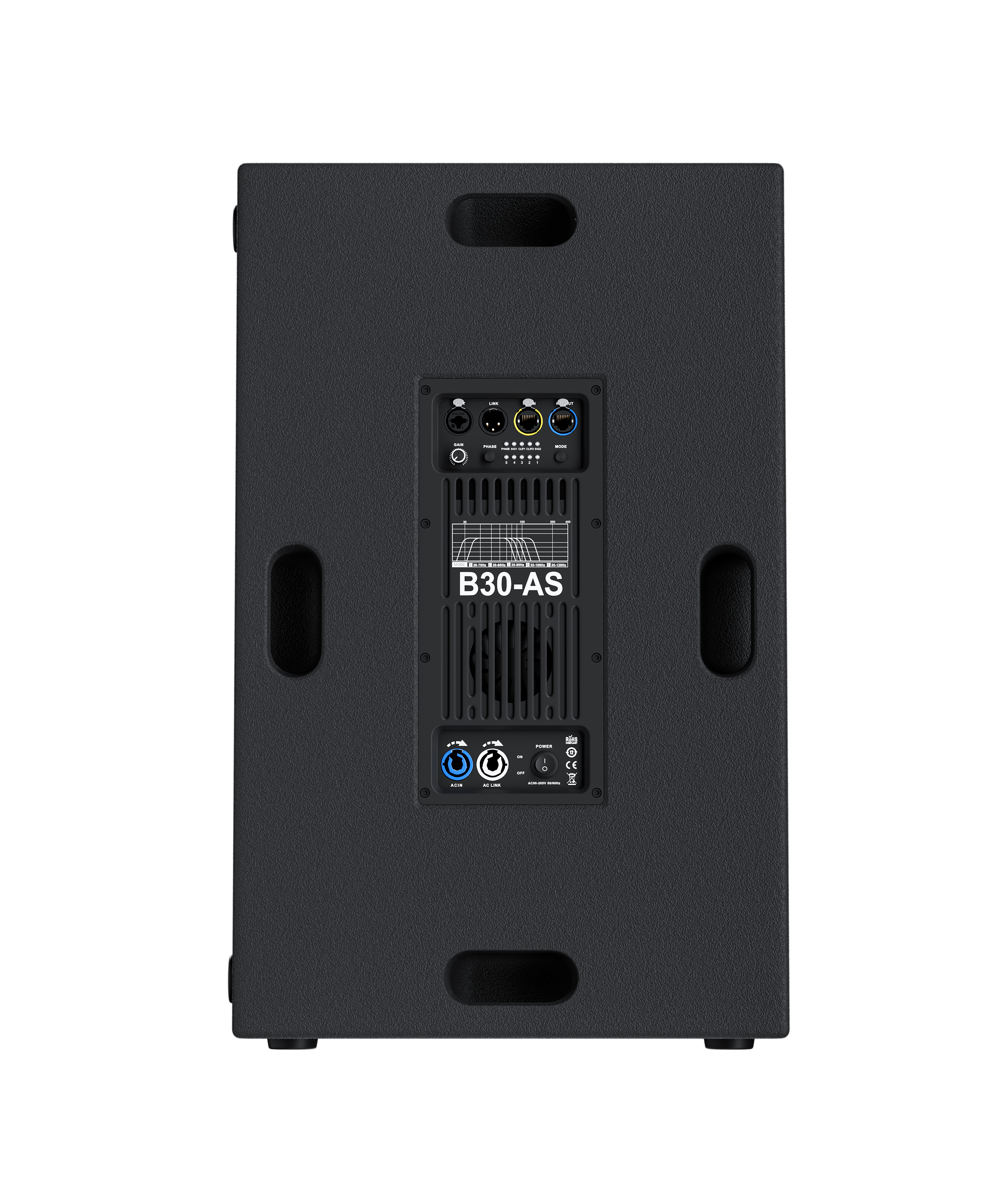 LASE SOUND Dual 15inch Subwoofer 2400W Peak Power Music System