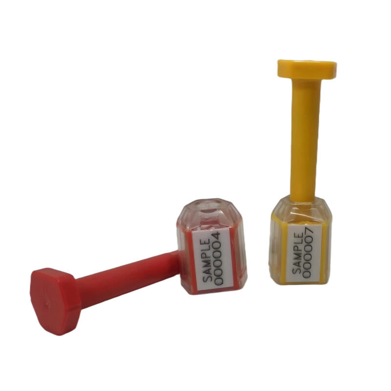 shipping container seals-bar code marking for reading