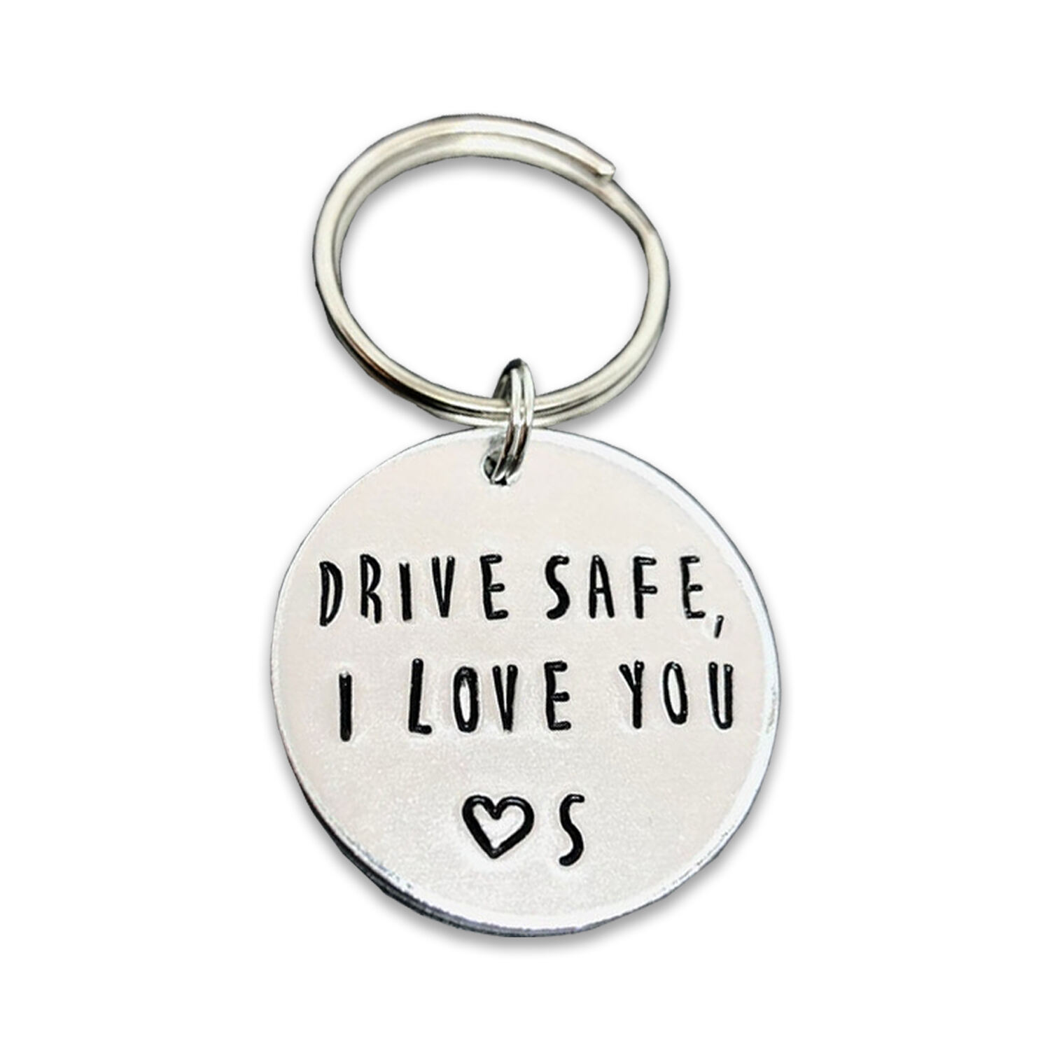 Round UV Printed Metal Keychain