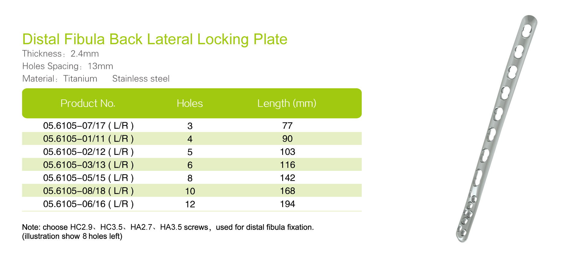 Distal Fibula Back Lateral Locking Plate -Size.jpg