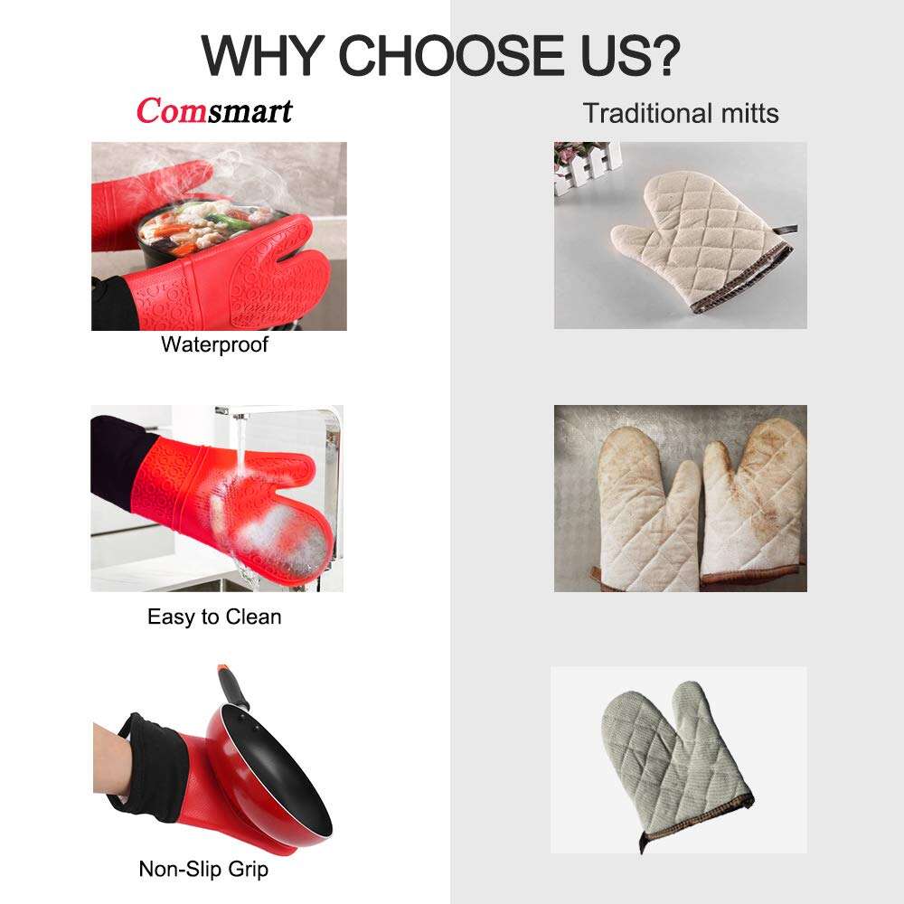 Why Are Silicone BBQ Gloves Ideal for Grease, Steam, and Heat Protection?