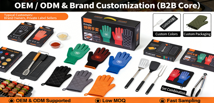 Commercial BBQ Tools & OEM/ODM Customization Solutions