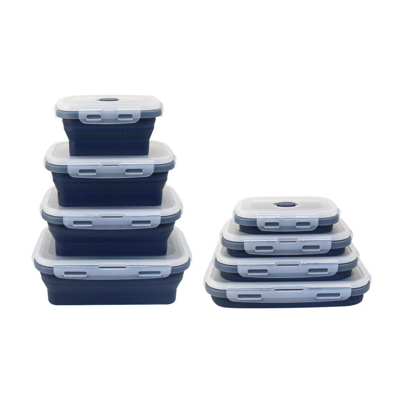 Adopter la boîte à lunch en silicone avec couvercle pour gagner en efficacité