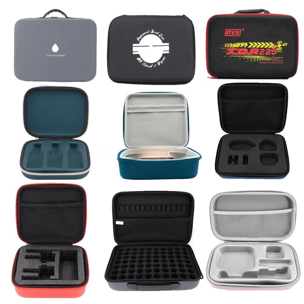 Lady Travel Makeup Box Suitcase PC Cosmetics Case Small Mini ABS Waterproof Hand Storage Zipper Travel Case Carrying Suitcase