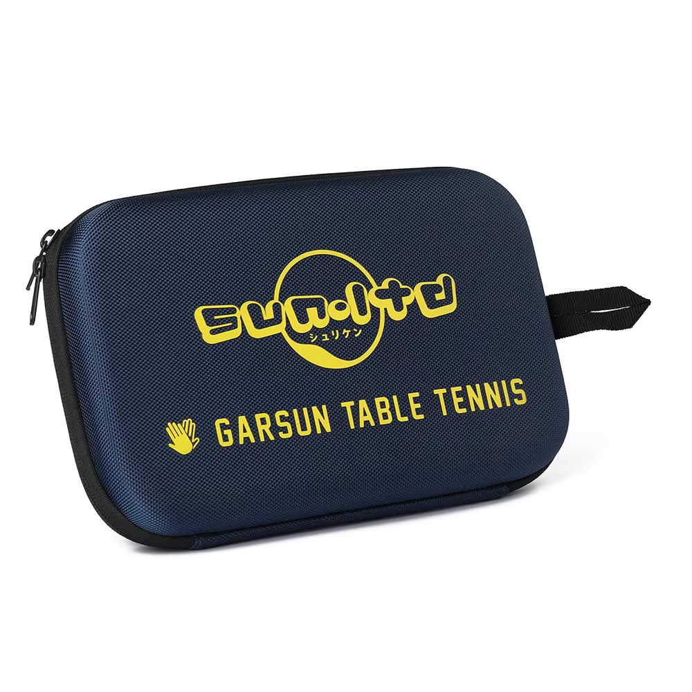 China Factory EVA Pack Personalized Custom Lightweight Durable Hard Shell EVA Black Table Tennis Racket Zipper Carrying Case