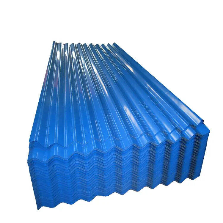 Goedkoop prys PPGI Sink kleur bedek gegolfde staal dakplaat