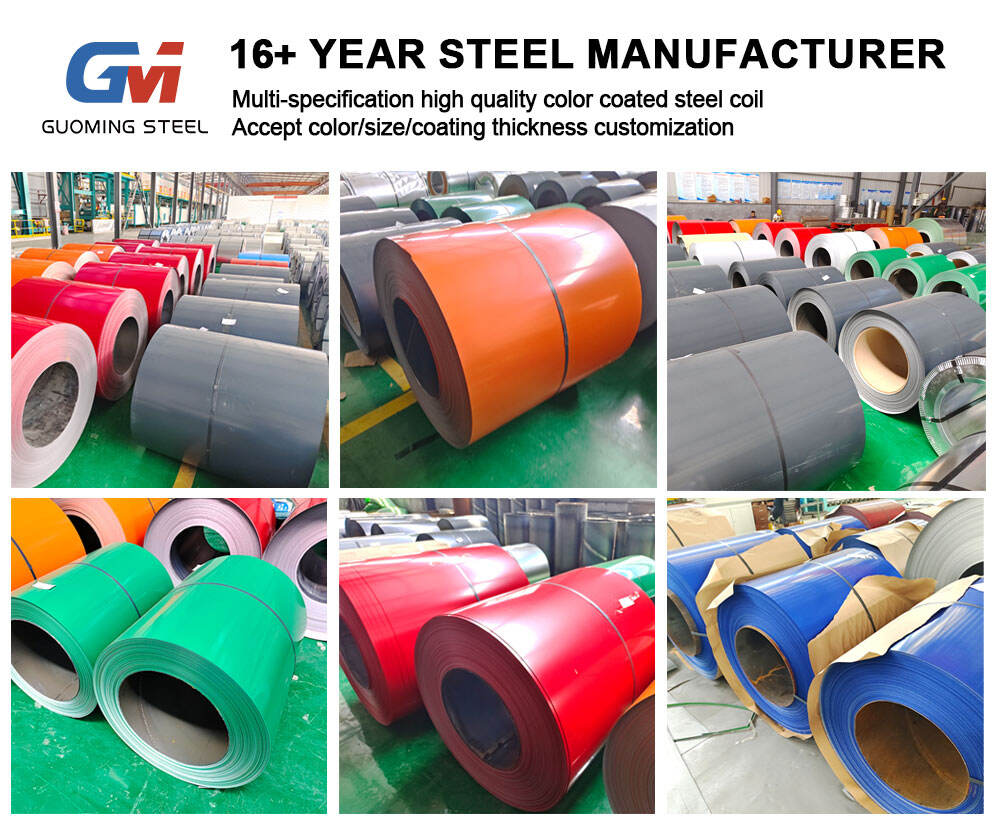 Multi-specification Prepainted Color Coated Steel Coils factory