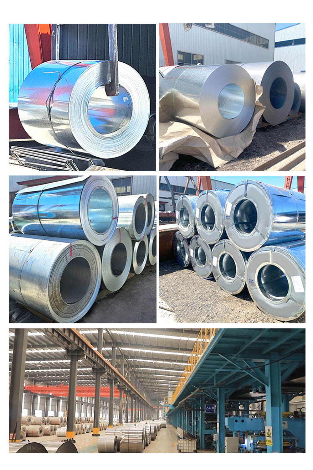 Hot Dipped Galvanized Steel Coil From Steel Exporter factory