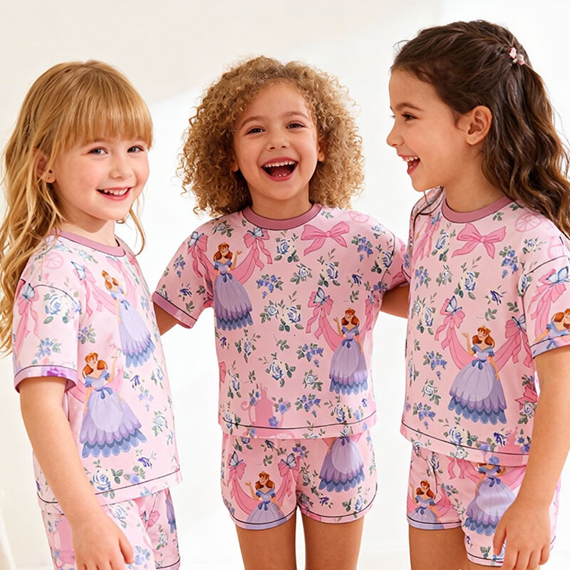 Çocuklar İçin Tank Toplu Pijama Takımı – Yazlık Şortlu Pijamalar