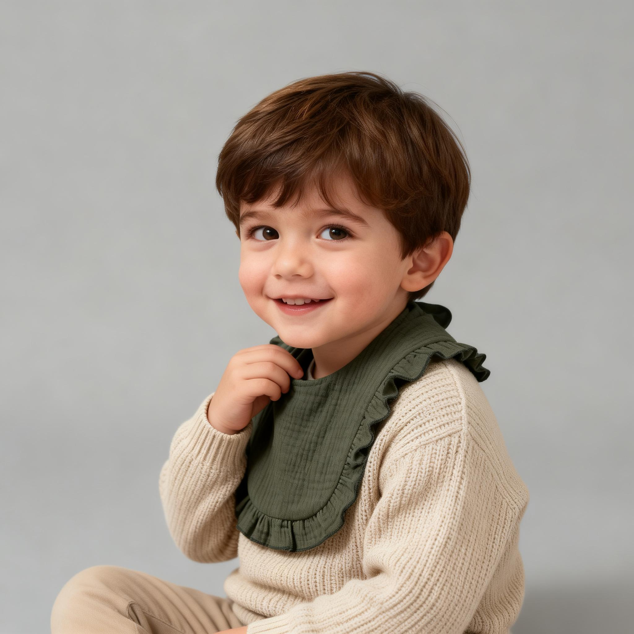 Bebek Bandana Tükürük Önlükleri, Üniseks Erkek ve Kız Bebekler İçin Pamuklu, Yumuşak ve Emici Diş Çıkarma ve Tükürük Önlüğü Seti