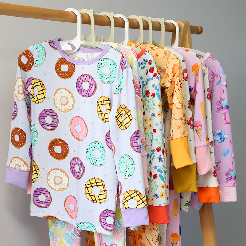 Çocuklar İçin Bambu Viskoz Pijama Takımları – Küçük Erkek ve Kız Çocuklar İçin