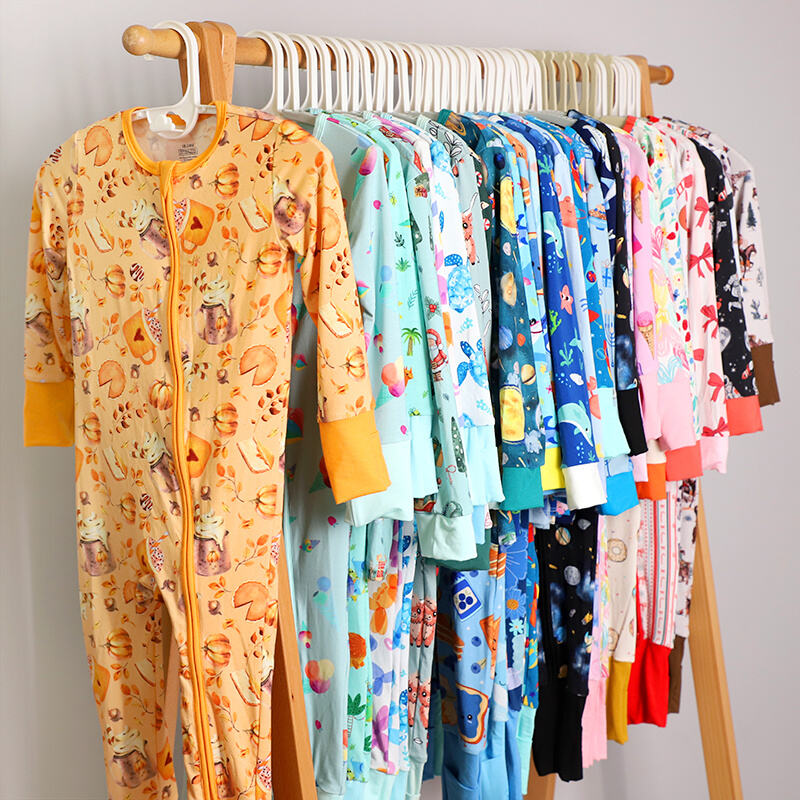 fermuarlı bebek bambu romper, bebek tulumu, bodysuit