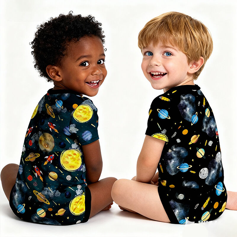 Bebek Erkek ve Kızlar İçin Kolusuz Tulum, Bodysuit