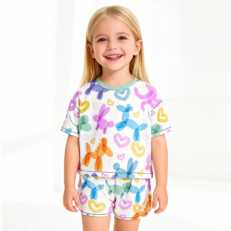 Çocuklar İçin Tank Toplu Pijama Takımı – Yazlık Şortlu Pijamalar
