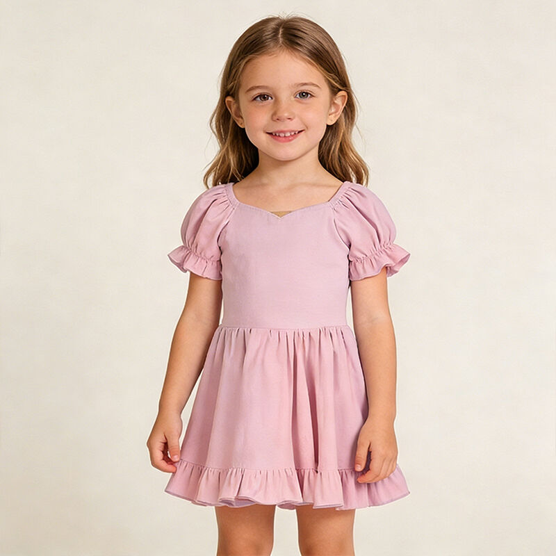 Kızlar İçin Spor Aktif Giyim Elbise Seti, Özgün Tasarımlı