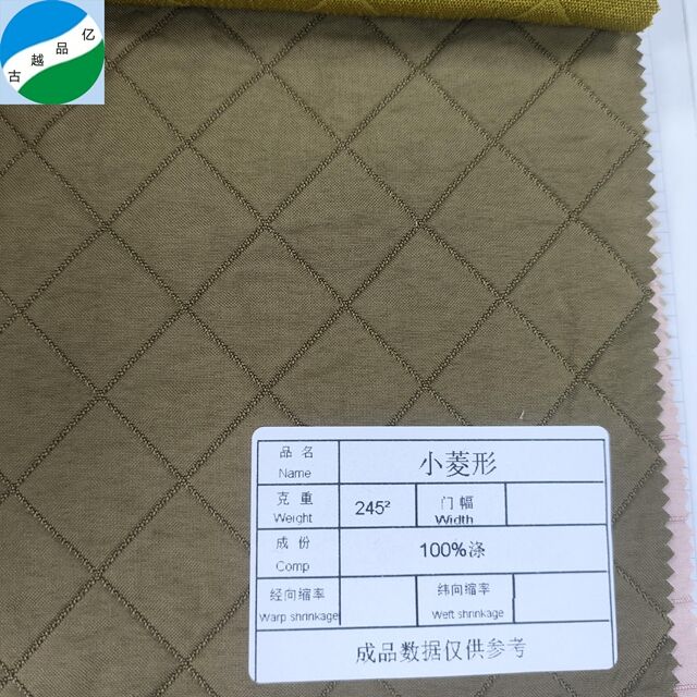 Ready made 100% polyester embroidery fabric for garment home textile RS-250724-5